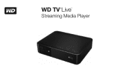 Western Digital TV Live Streaming Media Player Quick Install Guide