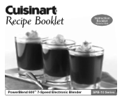 Cuisinart SPB-10CH SPB-10CH Manual
