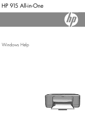 HP 915 User Guide