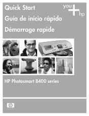 HP Photosmart 8400 HP Photosmart 8400 series Quick Start