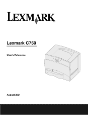 Lexmark C750 User's Guide