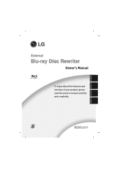 LG BE06LU11 Owner's Manual (English)