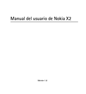 Nokia X2-01 Nokia X2-01 User Guide in Spanish
