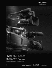 Sony PMW320K Product Brochure (Product brochure of the PMW350 and PMW320)