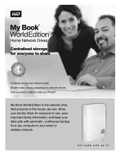 Western Digital My Book World Edition I Product Specifications