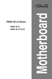 Asus P8H61-M LX PLUS User Manual