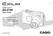 Casio EX-Z750 Owners Manual