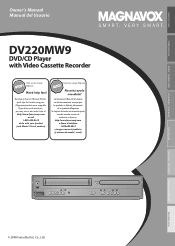 Philips DV220MW9 Owners Manual