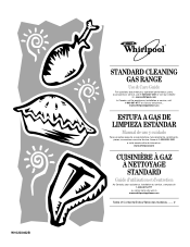 Whirlpool WFG114SWB Owners Manual