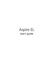 Acer Aspire EL User Guide