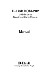 D-Link DCM202 Product Manual