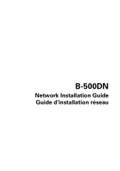 Epson 500DN Network Installation Guide