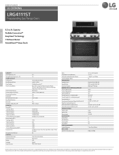 LG LRG4111ST Owners Manual - English