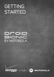 Motorola DROID BIONIC DROID BIONIC - Verizon (EN / ES) Getting Started Guide