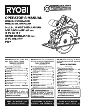 Ryobi P507 Manual 1
