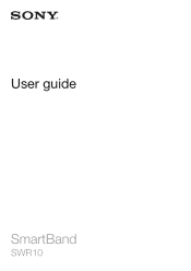 Sony Ericsson SmartBand SWR10 User Guide