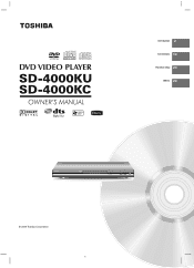 Toshiba SD-4000KU2 Owners Manual