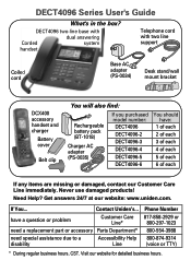 Uniden DECT4096 English Owners Manual