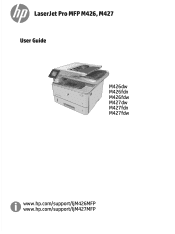 HP LaserJet Pro MFP M426-M427 User Guide