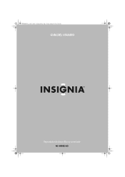 Insignia NS-WBRDVD User Manual and Warranty (Spanish)