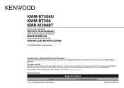 Kenwood KMR-M308BT User Manual