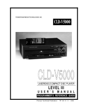 Pioneer CLD-V5000 CLD-V5000 Level III User's Manual