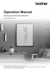 Brother International Innov-is XJ2 Operation Manual