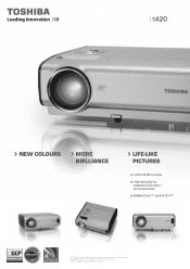 Toshiba TDP-T420 Brochure