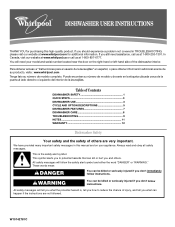 Whirlpool GU2300XTVS Owners Manual