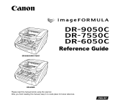 Canon imageFORMULA DR-6050C Reference Guide