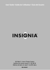 Insignia NS-H2001 User Manual (English)