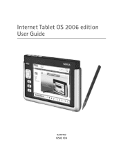 Nokia 770 Internet Tablet OS 2006 Edition in English