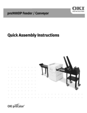 Oki PRO900DP PRO900DP Feeder/Conveyor Assembly Guide
