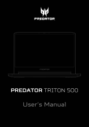 Acer Predator PT515-51 User Manual