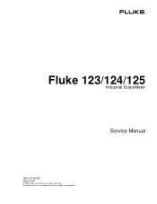 Fluke 124B/S Service Manual