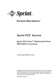 Samsung SPH-A880S User Manual (user Manual) (ver.d6) (English)