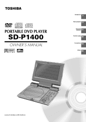 Toshiba SD-P1400 User Manual