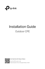 TP-Link CPE710 CPE710UN V1 Installation Guide