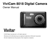Vivitar 8018 8018 User Manual