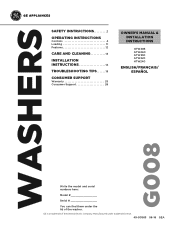 Hotpoint HTW240ASKWS Use and Care Manual
