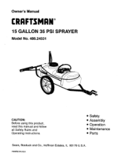 Craftsman 24531 Owners Manual