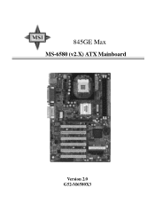MSI MS-6580-060 User Guide