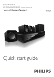 Philips HTB3524 Quick start guide