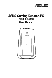 Asus CG8890 CG8890 User's Manual
