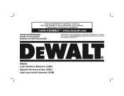 Dewalt DW030P Instruction Manual