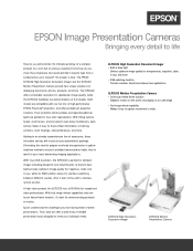 Epson ELPDC03 Motion Presentation Camera Product Brochure