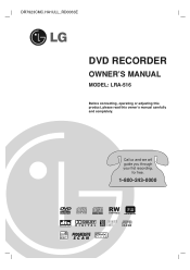 LG LRA-516 Owners Manual