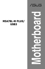 Asus M5A78L-M PLUS/USB3 M5A78L-M PLUS/USB3 Users manual English
