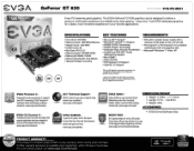 EVGA GeForce GT 630 PDF Spec Sheet