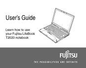 Fujitsu T2020 T2020 User's Guide